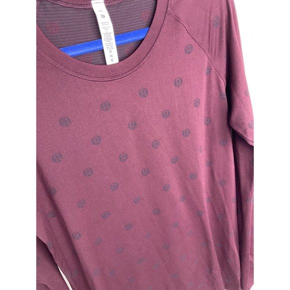 lululemon athletica Long Sleeve Top - Dark Red - Picture 4 of 8